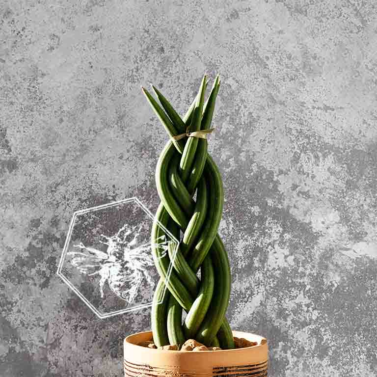 Braided Sansevieria (Sansevieria cylindrica) from The B Nest Studios