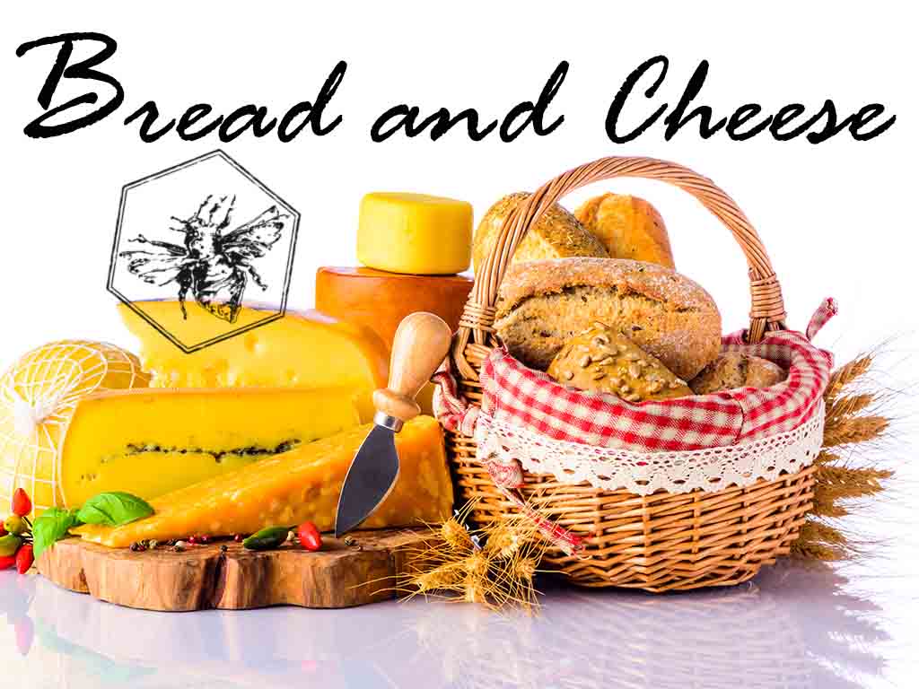 Bread and Cheese Gift Basket from The B Nest Studios
