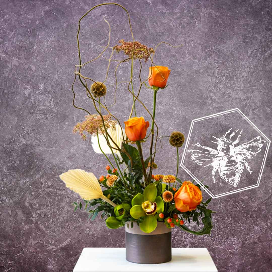 Exquisite luxury modern flower arrangement featuring designers choice creativity, elegance and sophistication
