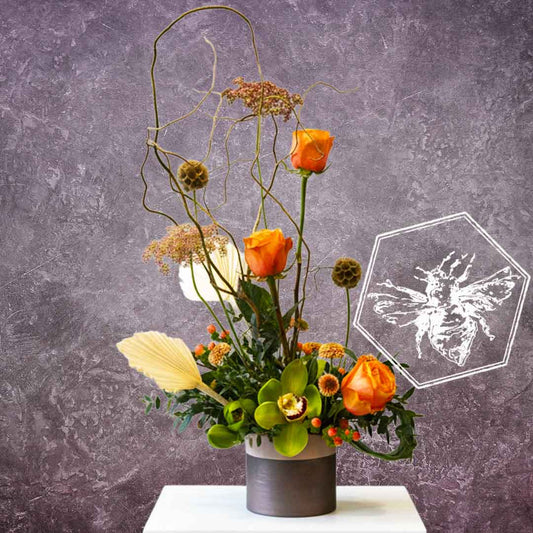 Exquisite luxury modern flower arrangement featuring designers choice creativity, elegance and sophistication