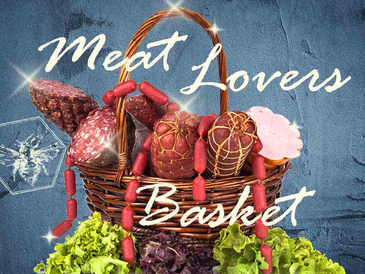 Meat Lovers Gift Basket from The B Nest Studios