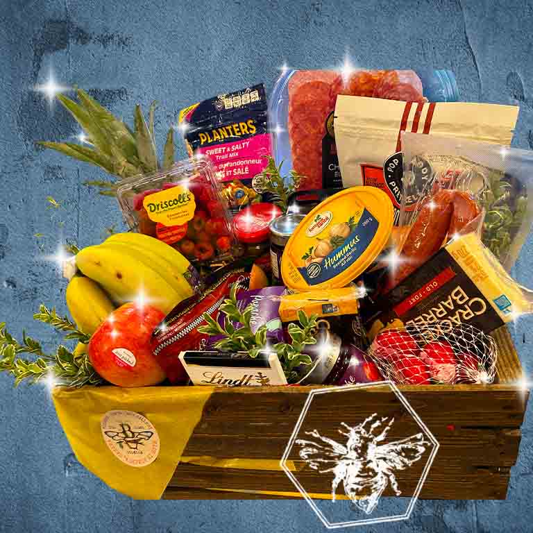 Custom gift basket from The B Nest Studios in Sylvan Lake Alberta 