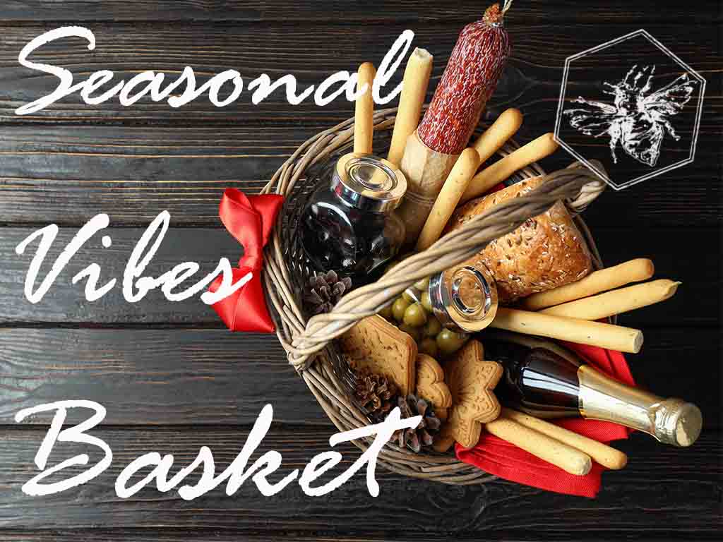 Seasonal Vibes Gift Basket from The B Nest Studios
