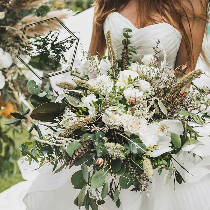 Wedding floral design by The B Nest Studios