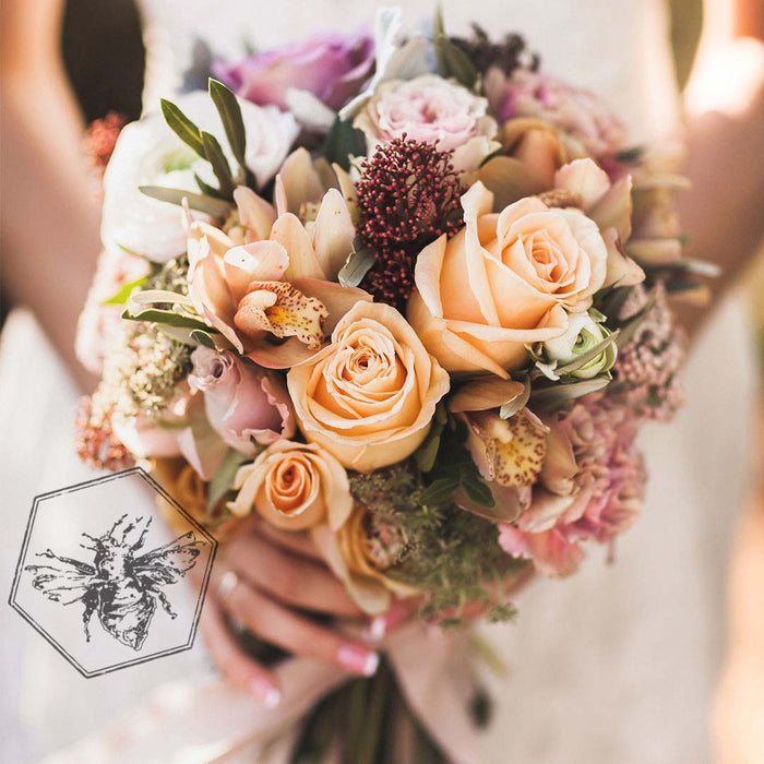 Wedding floral design by The B Nest Studios